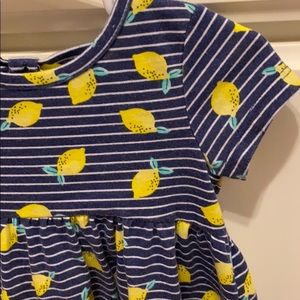 Lemon print dress
